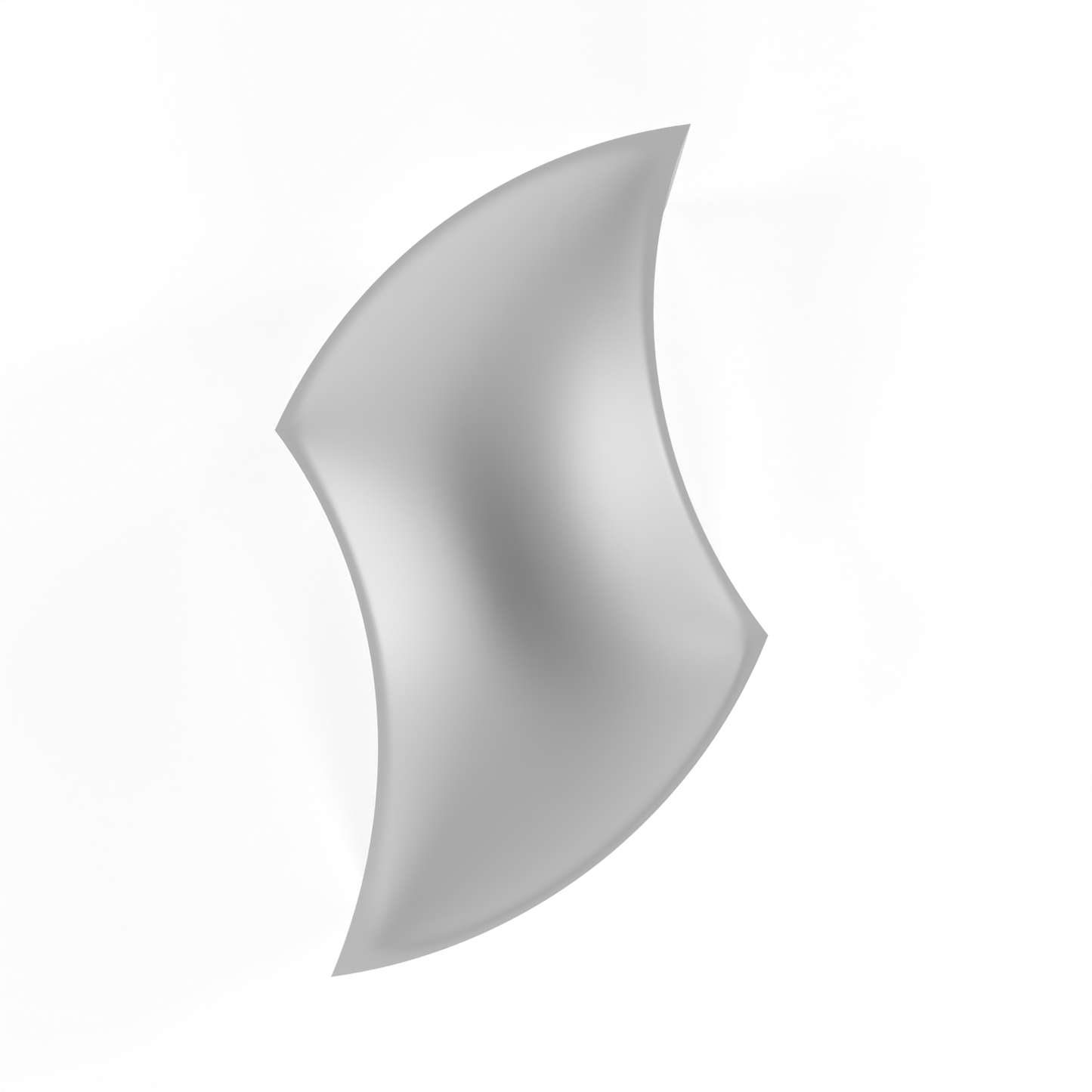 3D render showing the Sun Tessellate shape from above, highlighting its design.