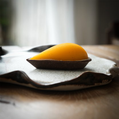 Grooved quenelle Gelée Dome