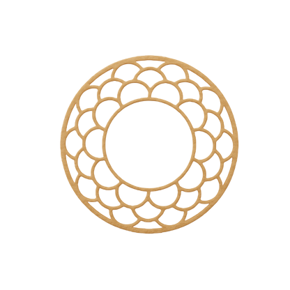 3D render of the original Ecliptar tuile design – showcasing a delicate, crispy pastry shape ideal for elegant dessert decoration and professional plating.