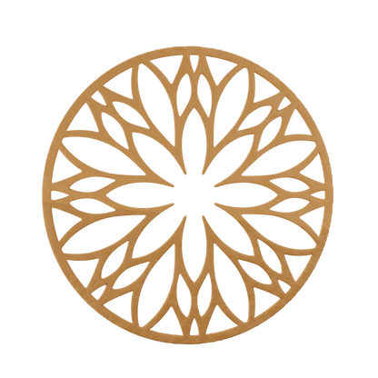 3D render of a delicate tuile cookie crafted from the Florentis silicone mold – showcasing fine texture and elegant shape, ideal for gourmet dessert presentation.