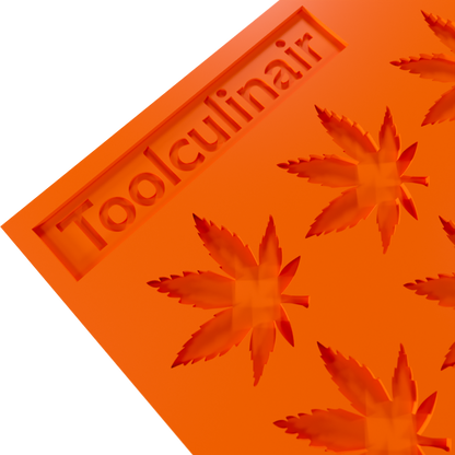 Close-up of a Japanese maple leaf silicone mold, ideal for baking detailed cookies and decorations