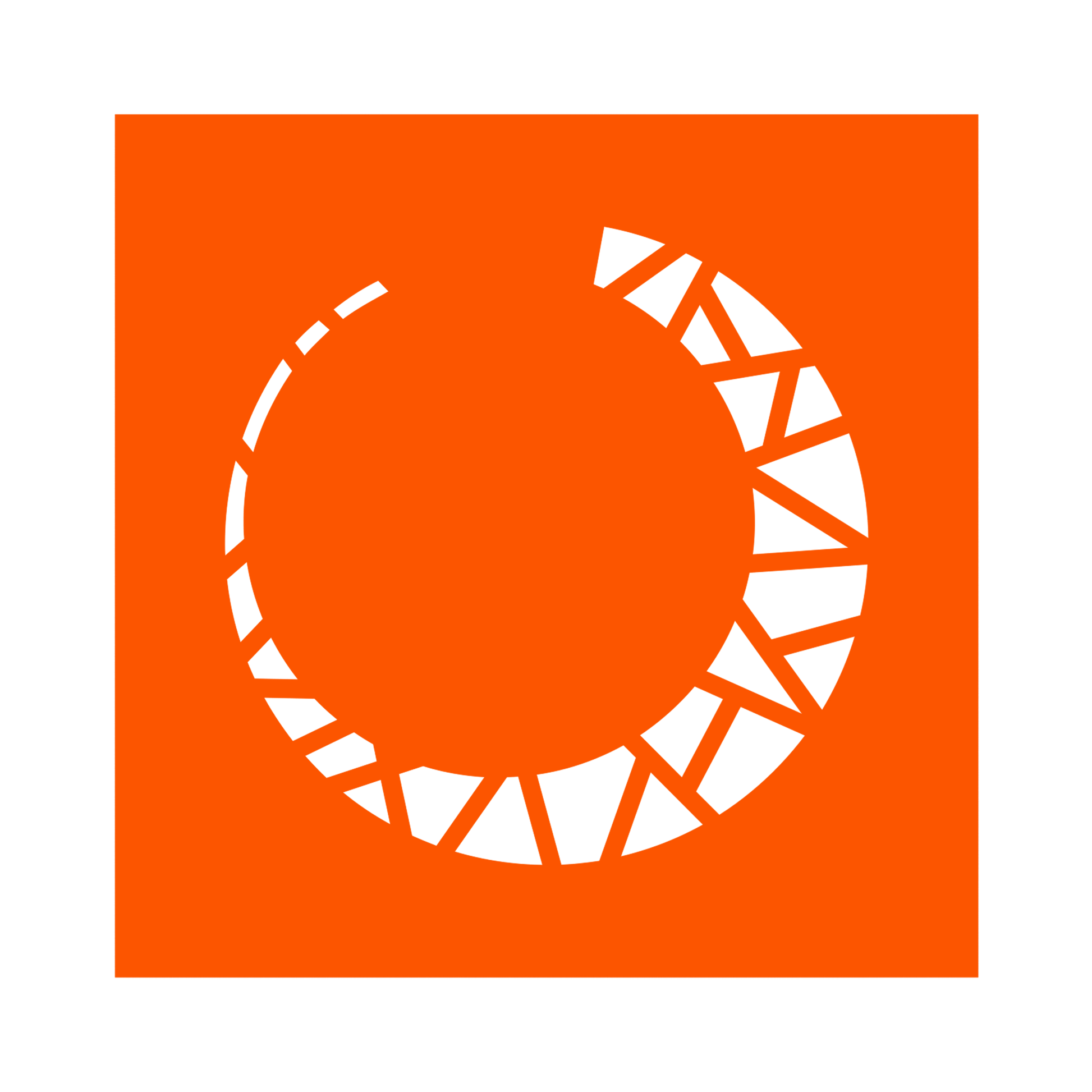 Render of the Moon Streaks silicone stencil, showcasing a half-moon design with streaks