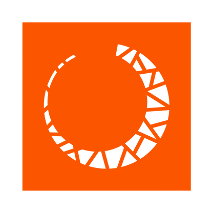 Render of the Moon Streaks silicone stencil, showcasing a half-moon design with streaks