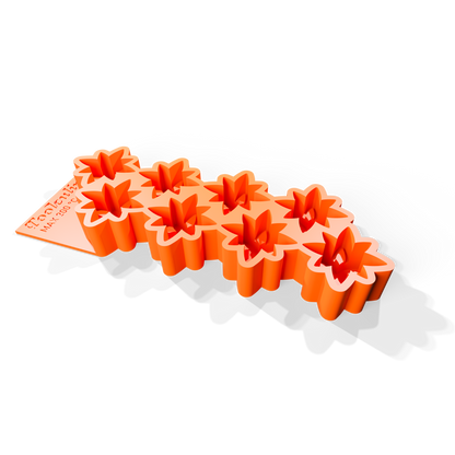 Full view of the Petal Crase 3D silicone mold, designed for creating stunning three-dimensional petal shapes with intricate details