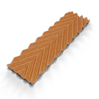 Chevron press mold