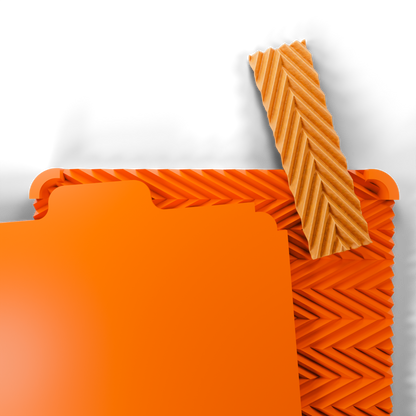 Chevron press mold