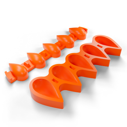 Grooved quenelle Gelée Dome