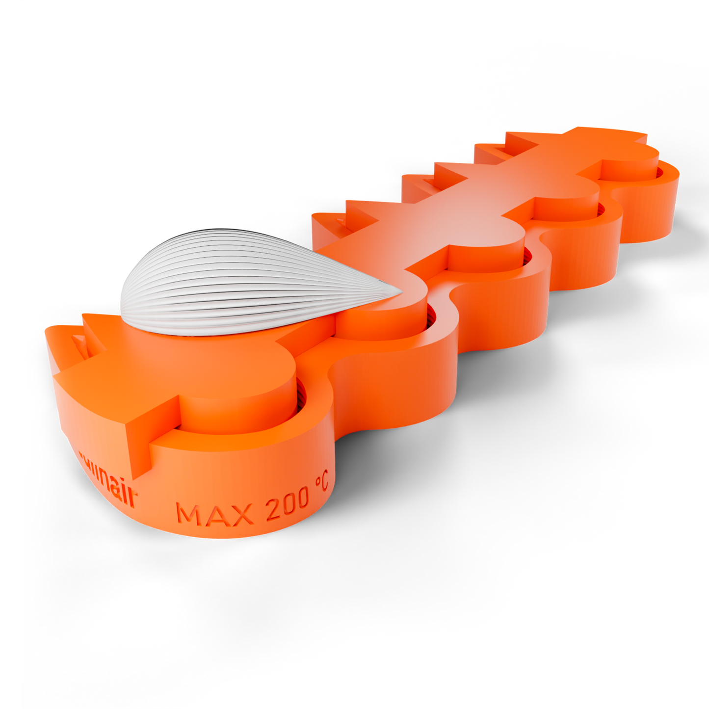 Grooved quenelle Gelée Dome